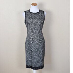 Andrew GN Tweed Sheath Dress 42